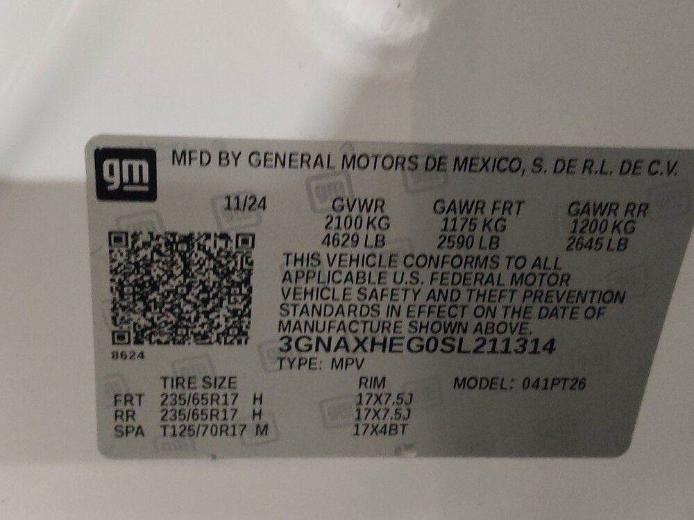 2025 Chevrolet Equinox in Plano, TX 75074 - 18141620 33