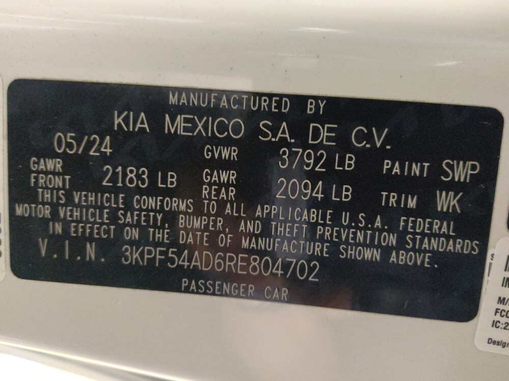 2024 Kia Forte in Mesa, AZ 85210 - 18141639 33