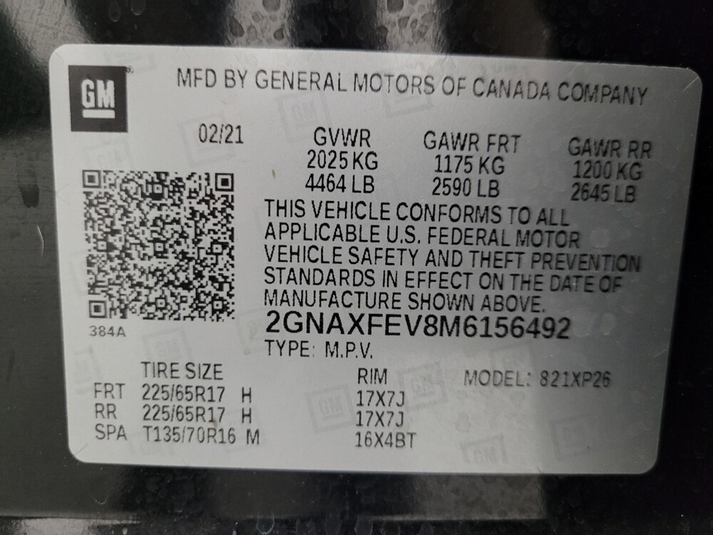 2021 Chevrolet Equinox in Glendale, AZ 85301 - 18141640 33