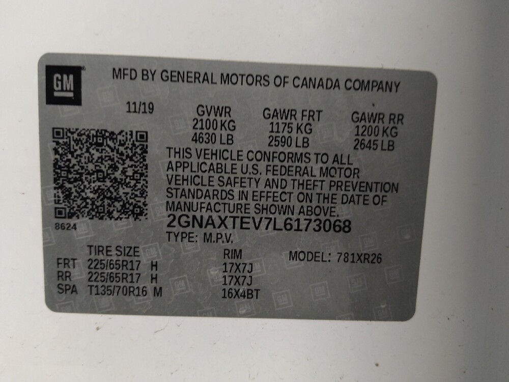 2020 Chevrolet Equinox in Macon, GA 31210 - 18141644 33