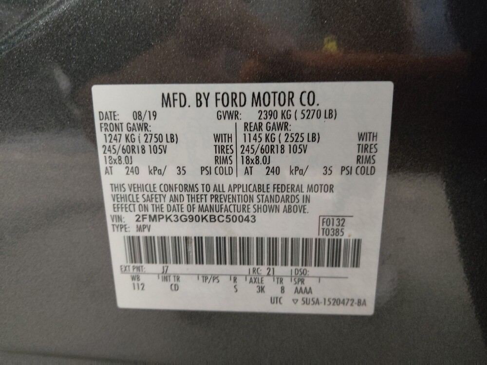 2019 Ford Edge in Salem, VA 24153 - 18141667 33