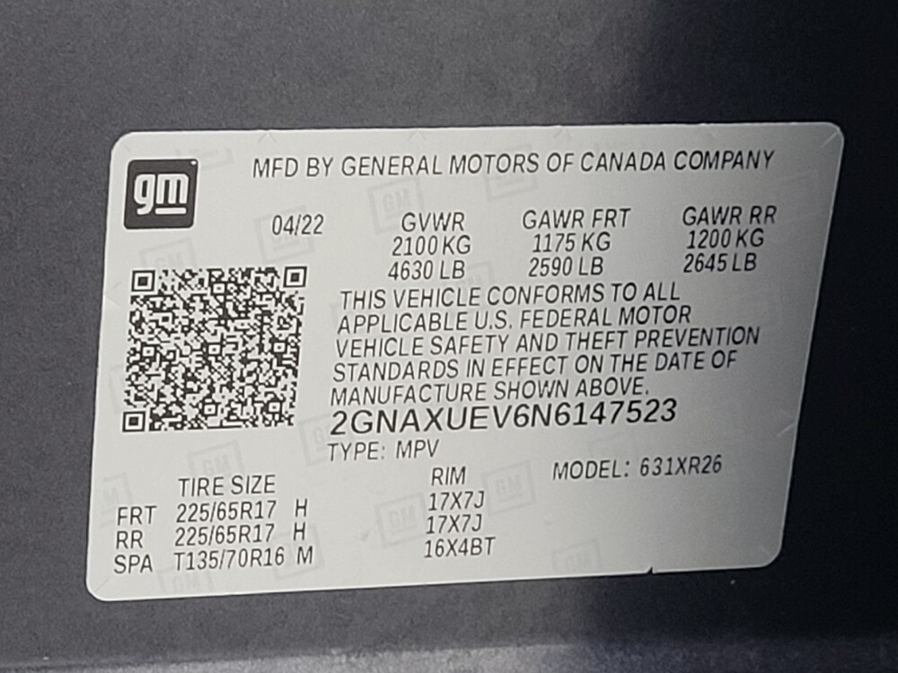 2022 Chevrolet Equinox in Madison, TN 37115 - 18141694 33