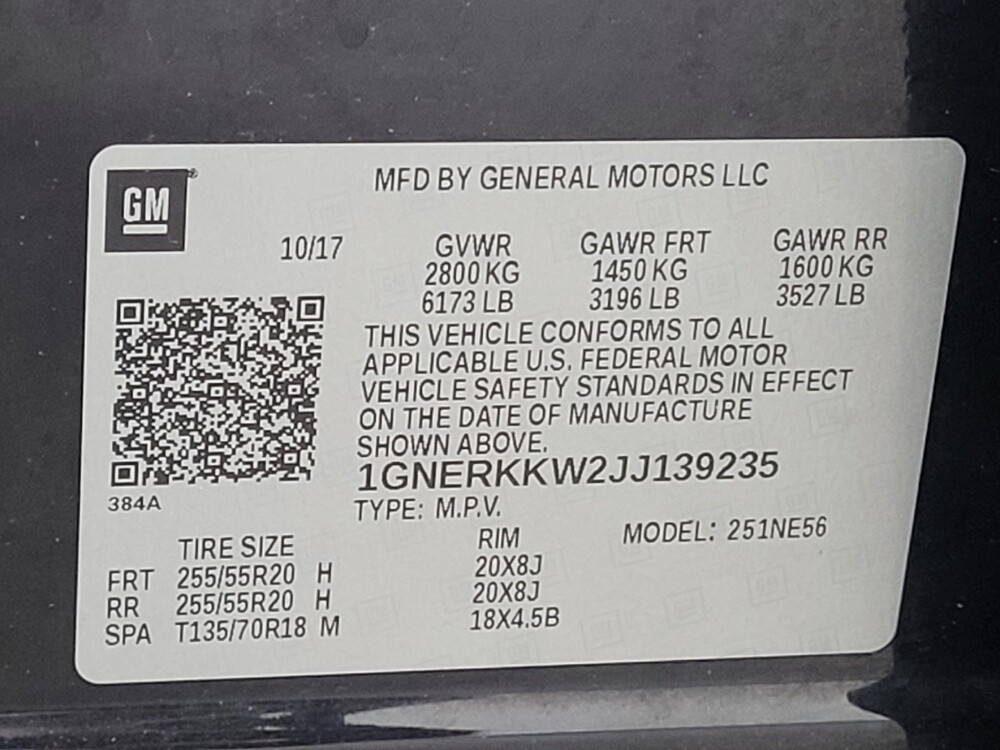 2018 Chevrolet Traverse in Antioch, TN 37013 - 18141696 33