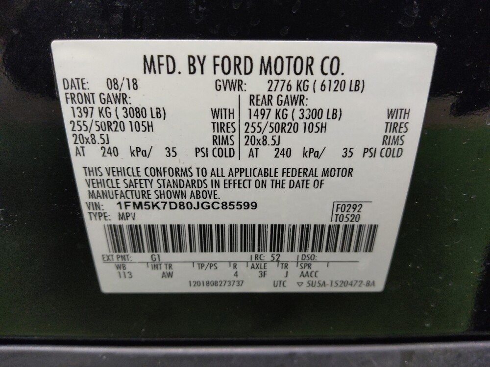 2018 Ford Explorer in Temple, TX 76502 - 18141715 33
