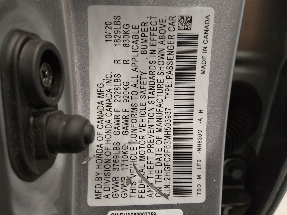 2021 Honda Civic in Columbus, OH 43231 - 18141730 33