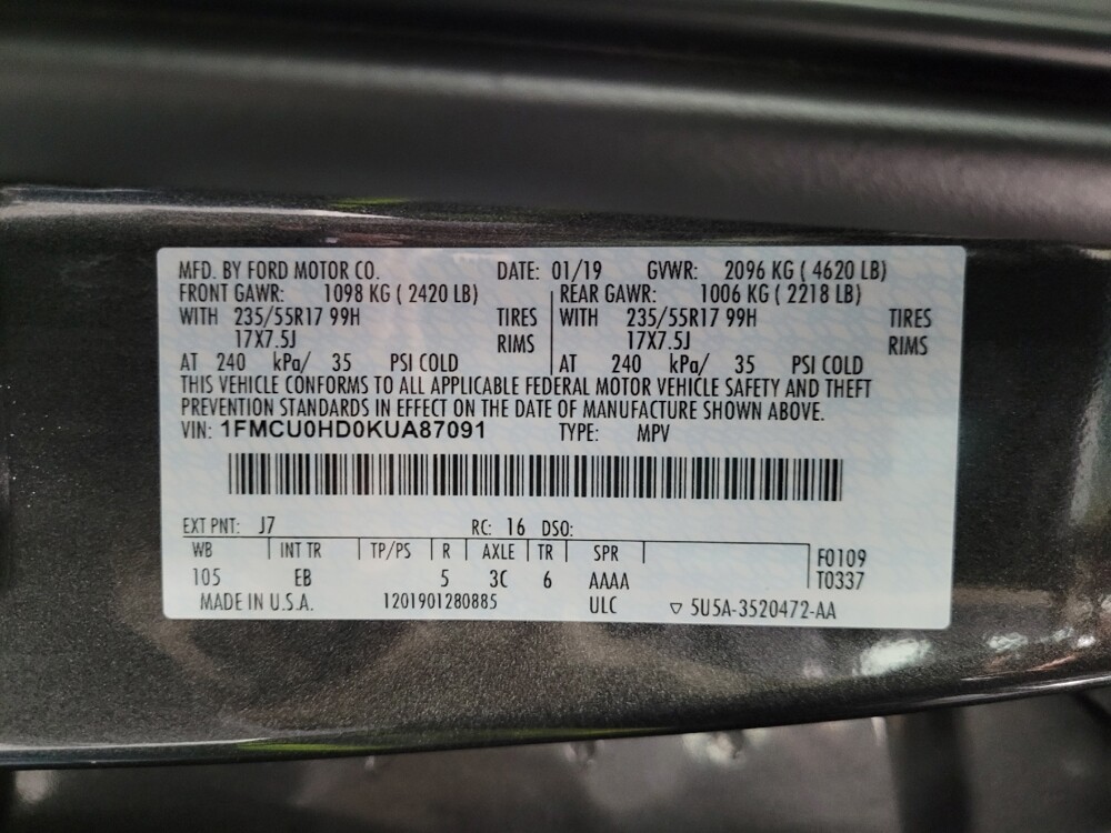 2019 Ford Escape in Langhorne, PA 19047 - 18141774 33
