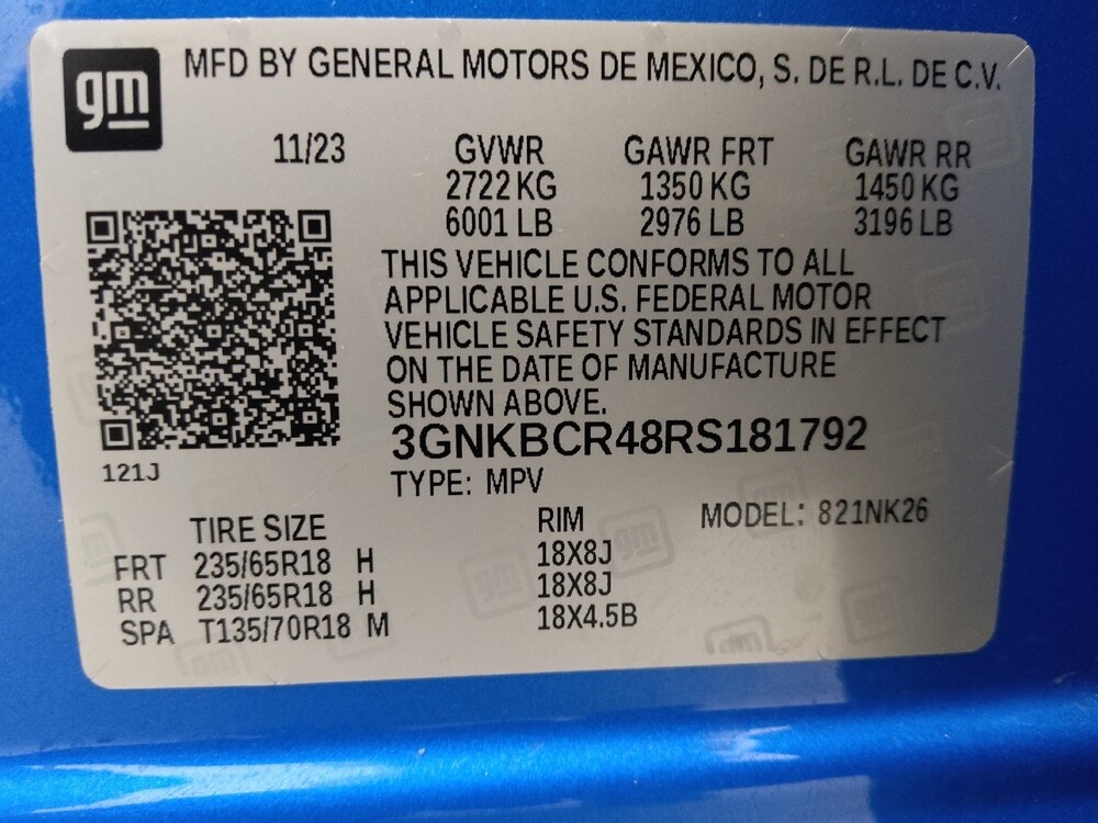 2024 Chevrolet Blazer in St. Louis, MO 63136 - 18141781 33