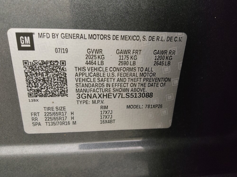 2020 Chevrolet Equinox in Midlothian, IL 60445 - 18141797 33