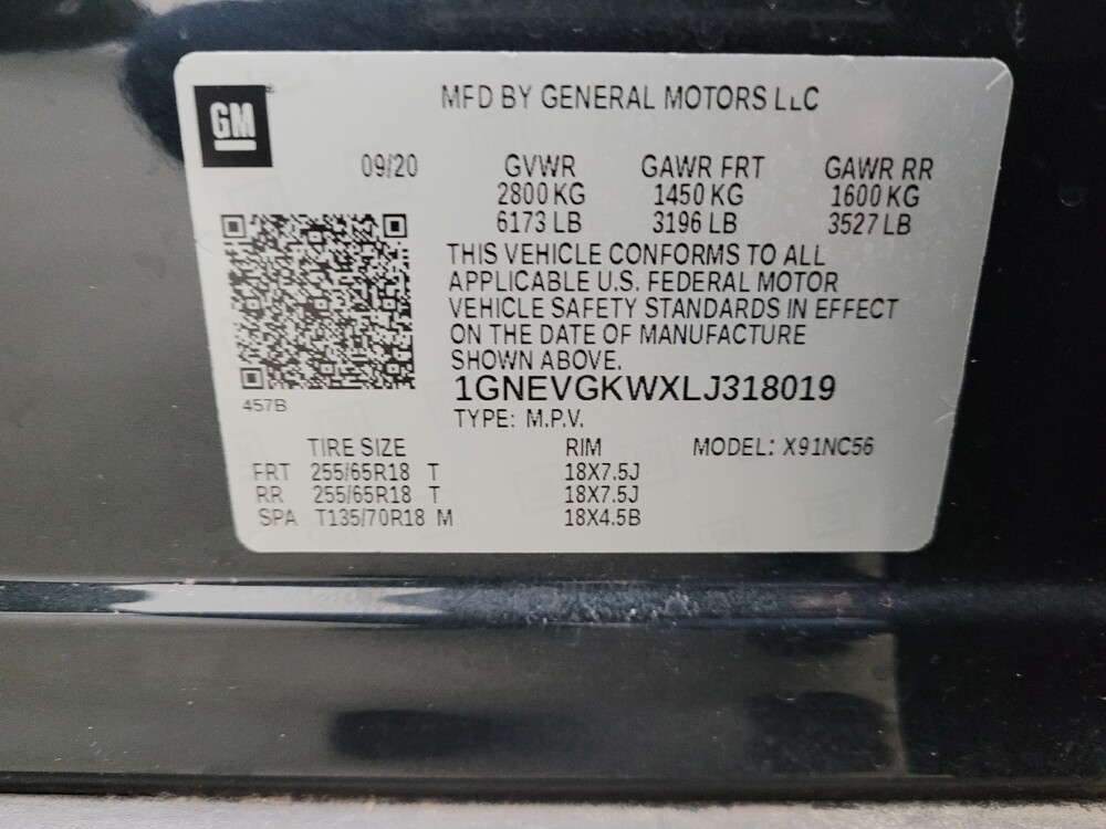 2020 Chevrolet Traverse in Eastpointe, MI 48021 - 18141801 33