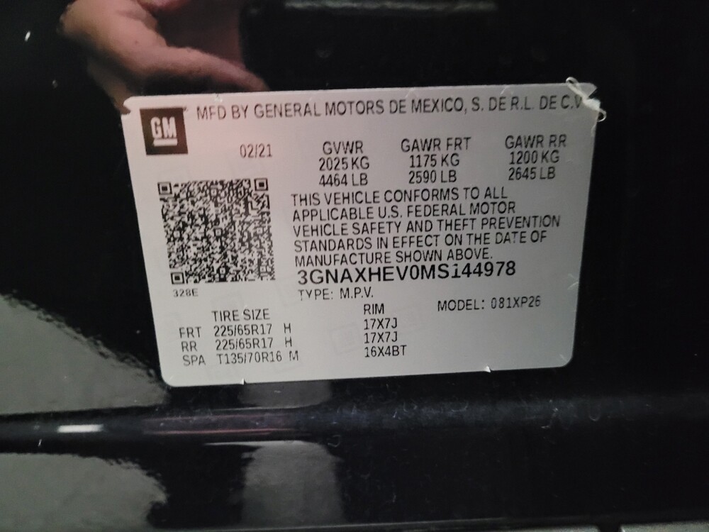 2021 Chevrolet Equinox in El Cajon, CA 92020 - 18141821 33