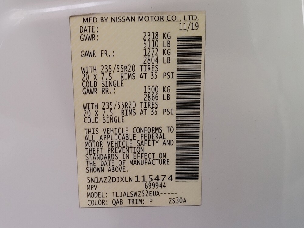 2020 Nissan Murano in Jacksonville, FL 32225 - 18141836 33