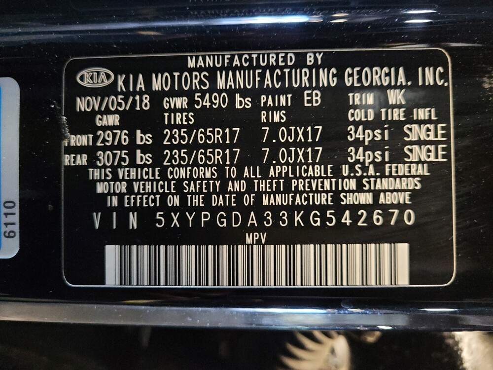 2019 Kia Sorento in Eastpointe, MI 48021 - 18141865 33