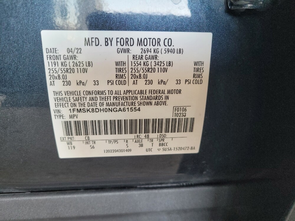 2022 Ford Explorer in Columbus, OH 43228 - 18141883 33