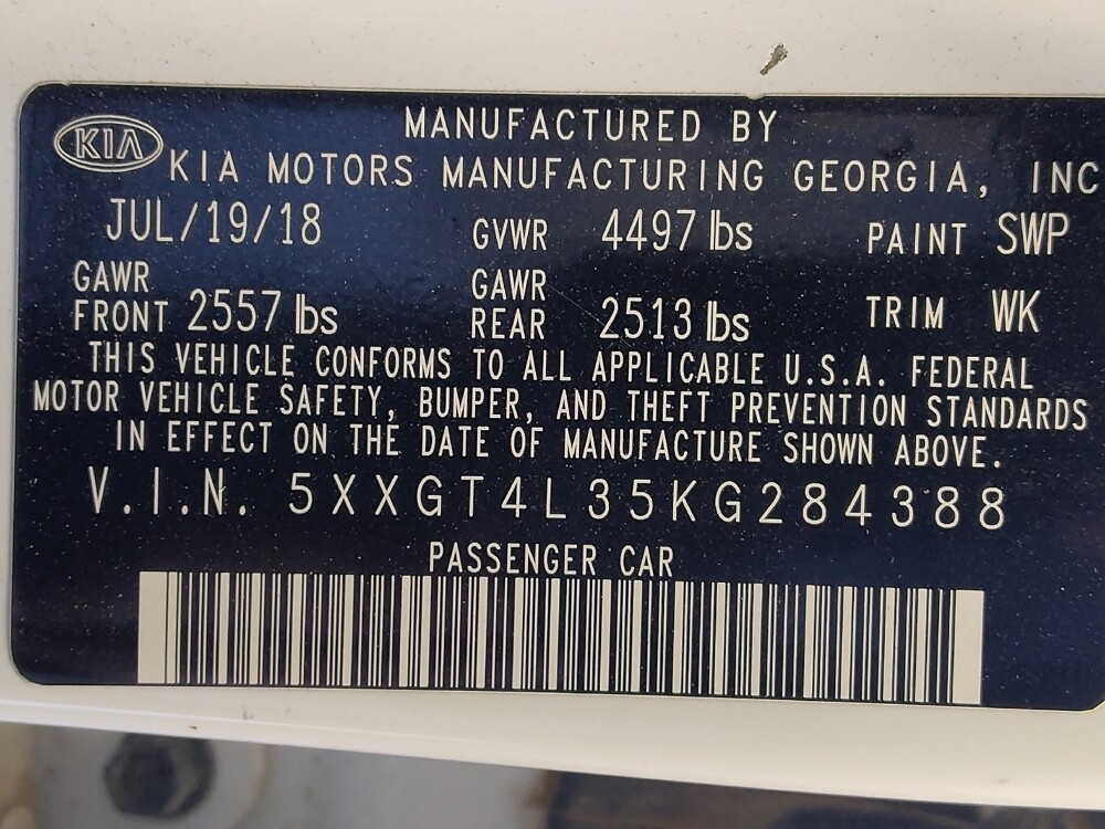 2019 Kia Optima in Houston, TX 77060 - 18141886 33