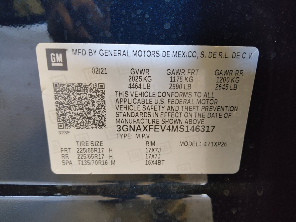 2021 Chevrolet Equinox in Savannah, GA 31419 - 18141900 33
