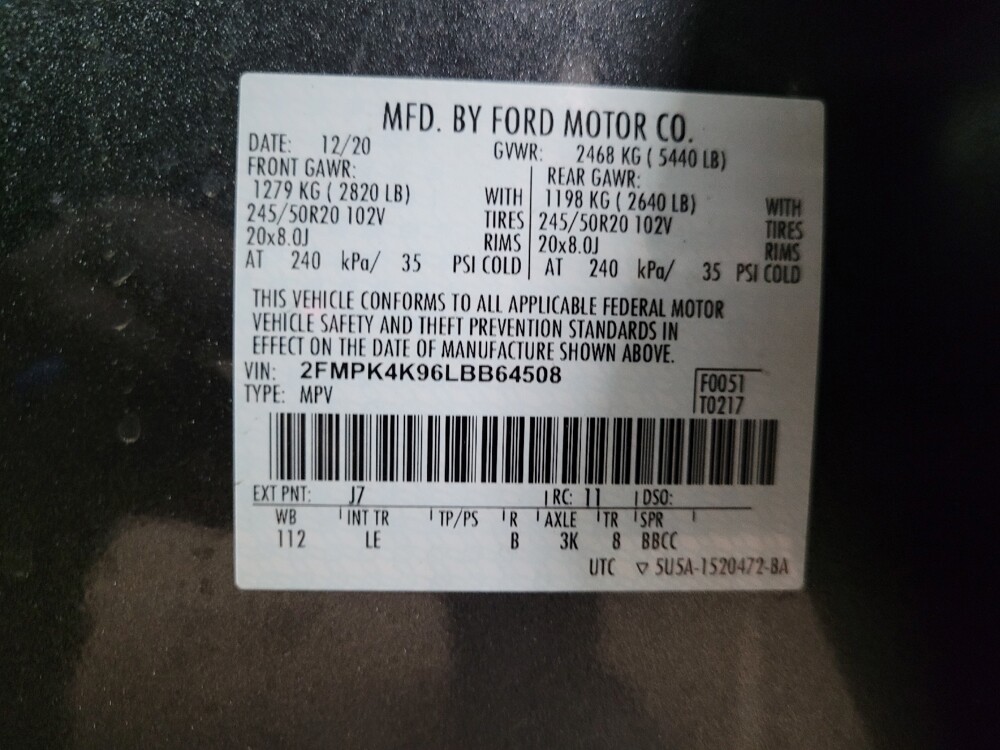 2020 Ford Edge in New Castle, DE 19720 - 18141948 33