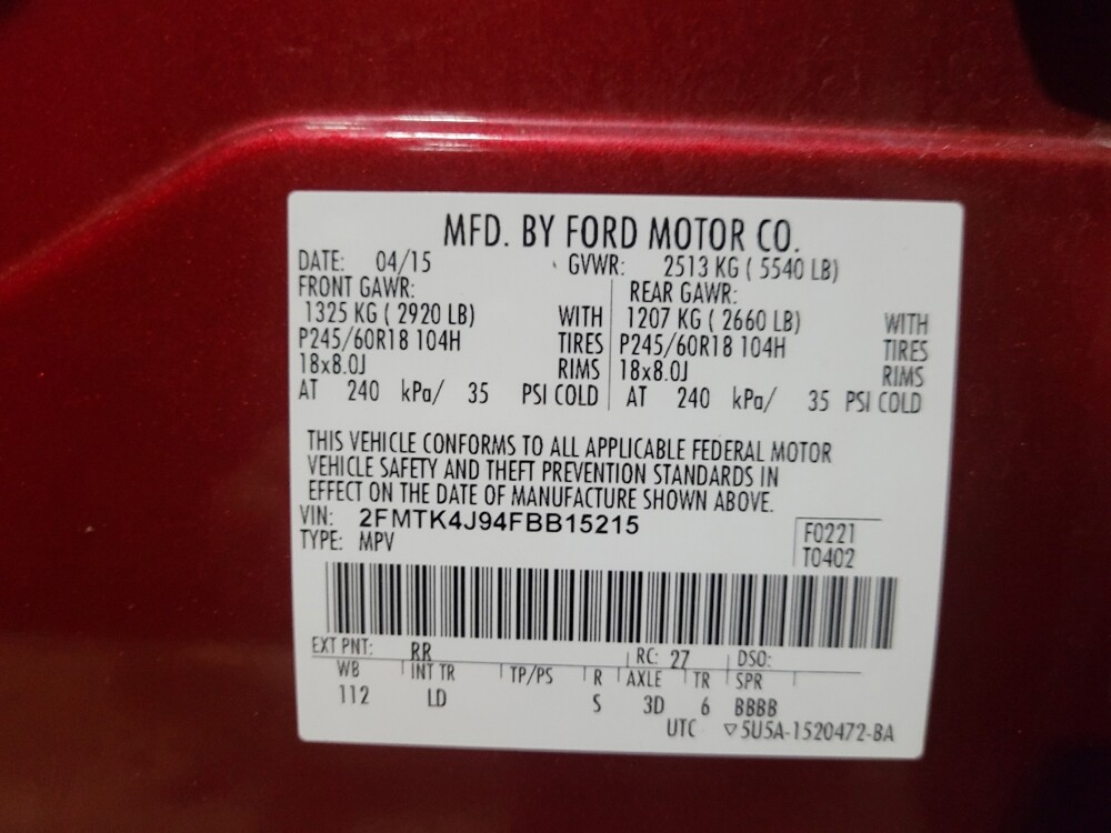 2015 Ford Edge in Richmond, VA 23235 - 18141955 33