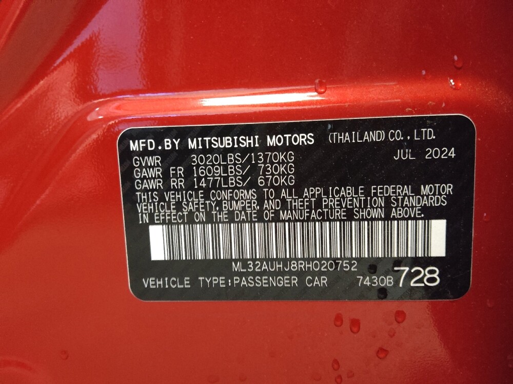 2024 Mitsubishi Mirage in Greenville, NC 27834 - 18141967 33