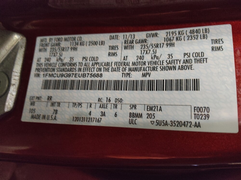 2014 Ford Escape in Winston-Salem, NC 27103 - 18141983 33