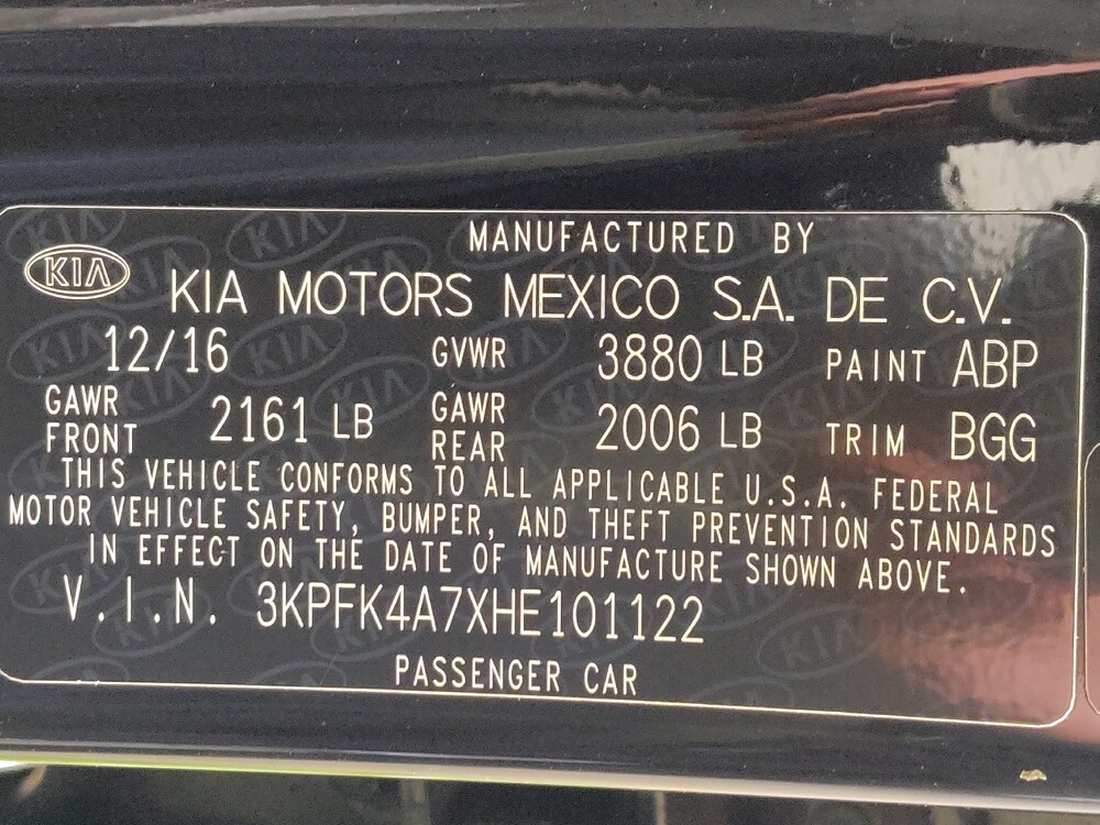 2017 Kia Forte in Houston, TX 77034 - 18141994 33