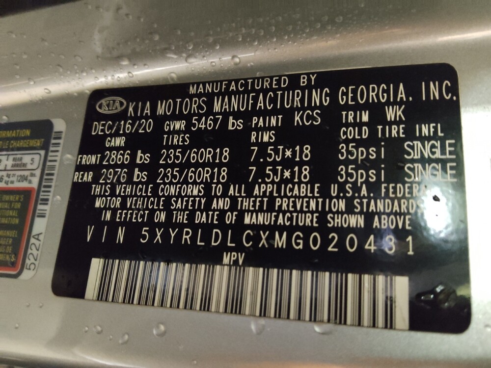 2021 Kia Sorento in Charleston, SC 29414 - 18141999 33