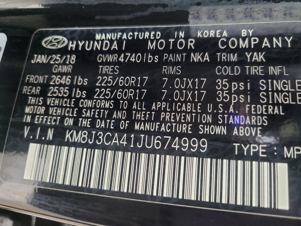 2018 Hyundai Tucson in Morrow, GA 30260 - 18142002 33
