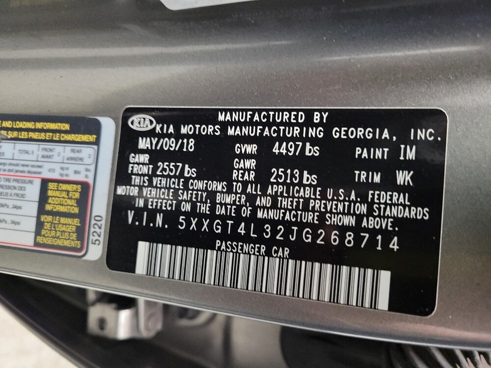 2018 Kia Optima in Eastpointe, MI 48021 - 18142033 33