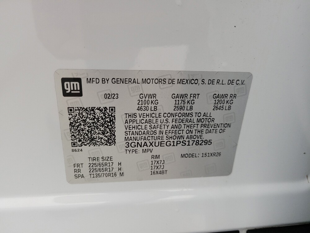 2023 Chevrolet Equinox in Eastpointe, MI 48021 - 18142044 33
