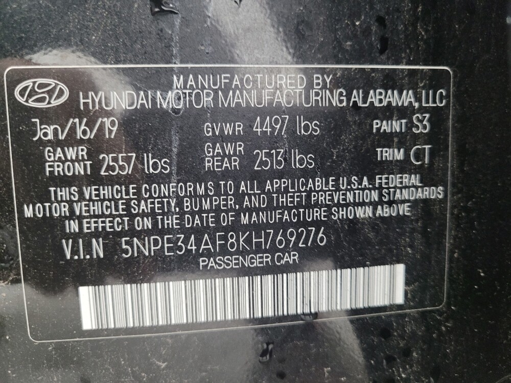 2019 Hyundai Sonata in Memphis, TN 38115 - 18142045 33