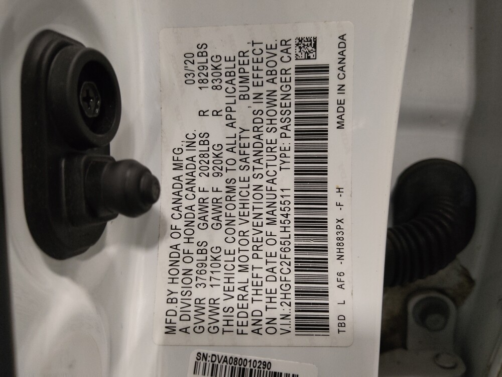 2020 Honda Civic in Columbus, OH 43231 - 18142047 33
