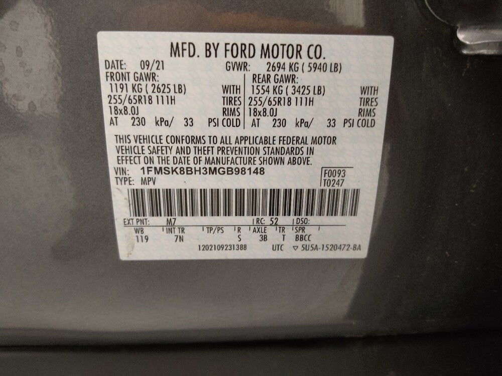 2021 Ford Explorer in Gladstone, MO 64118 - 18142049 33