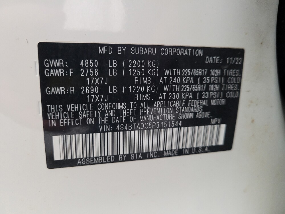 2023 Subaru Outback in Eastpointe, MI 48021 - 18142050 33