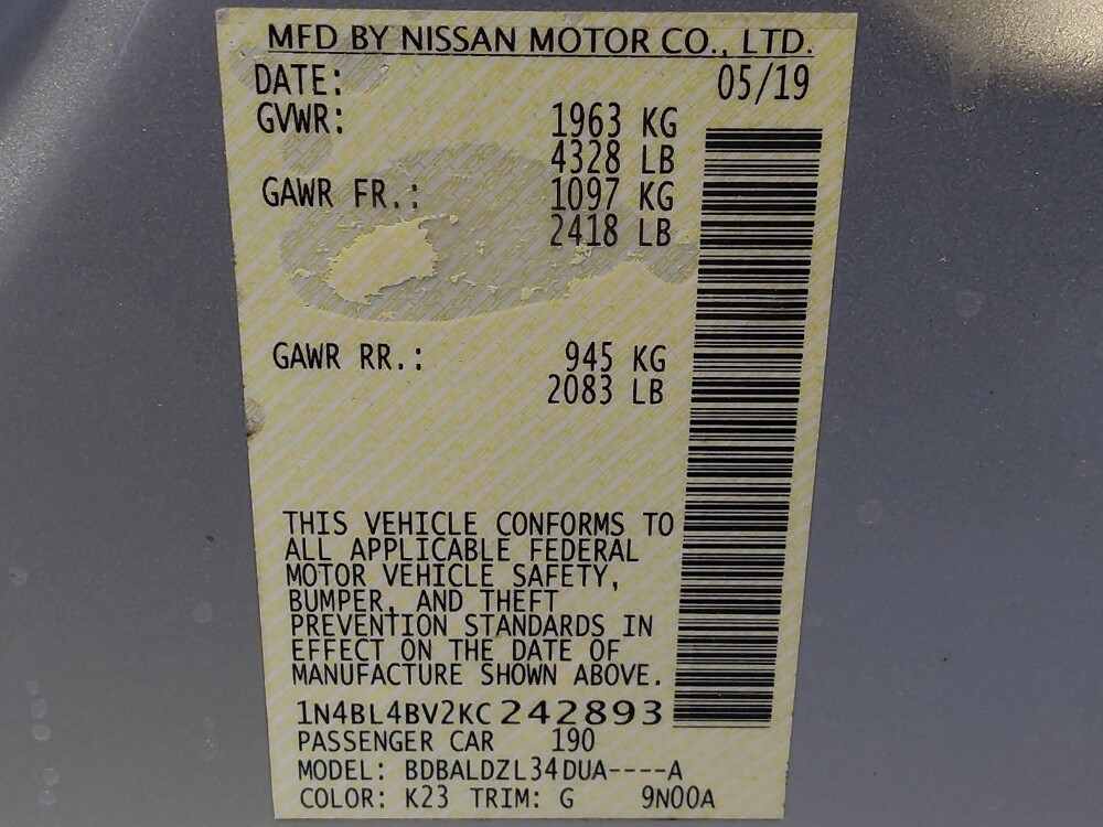 2019 Nissan Altima in Houston, TX 77060 - 18142077 33