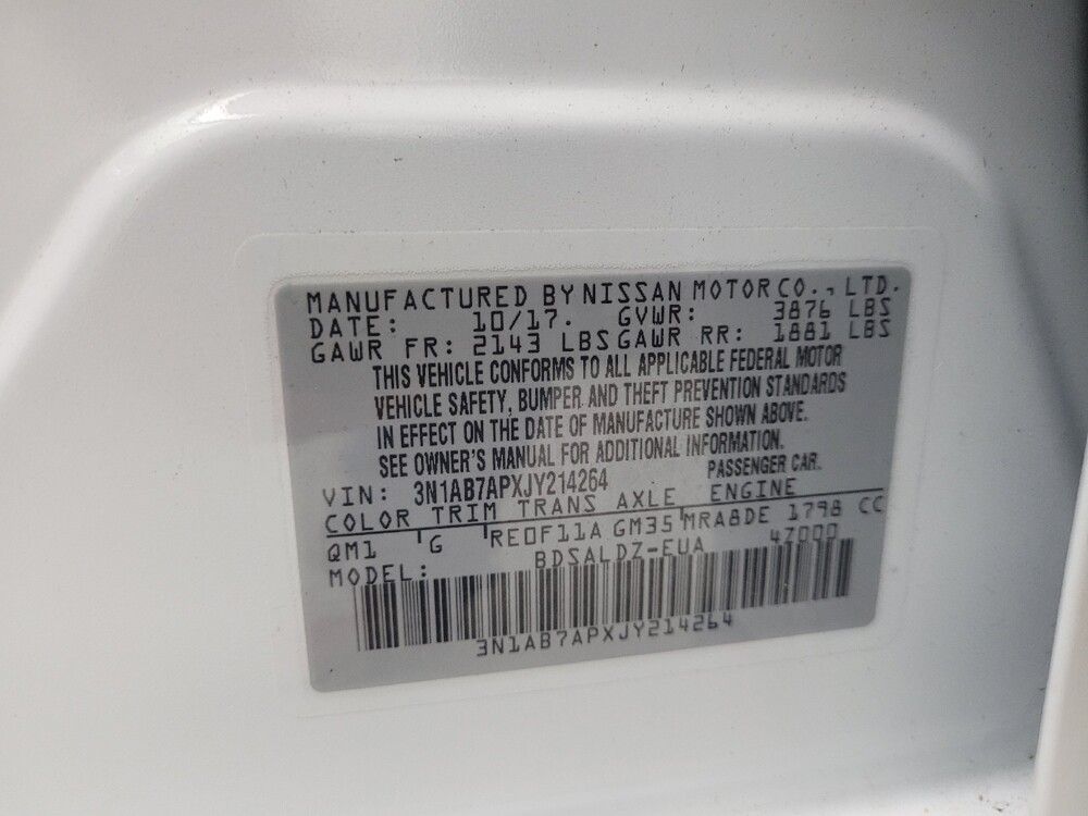 2018 Nissan Sentra in Eastpointe, MI 48021 - 18142080 33