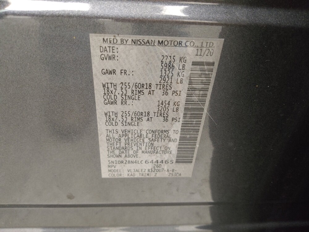 2020 Nissan Pathfinder in Taylor, MI 48180 - 18142087 33