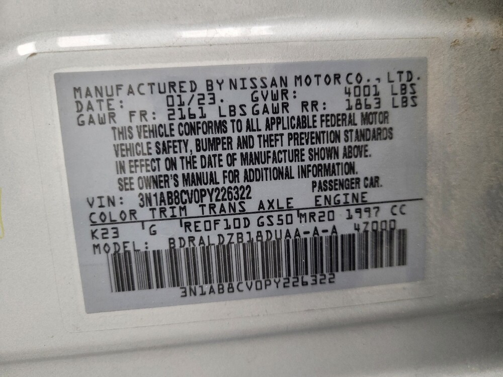 2023 Nissan Sentra in Las Vegas, NV 89104 - 18142099 33