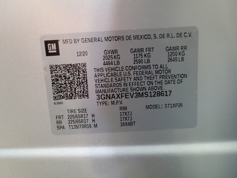2021 Chevrolet Equinox in El Cajon, CA 92020 - 18142109 33