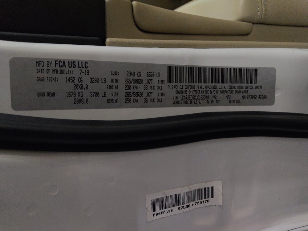 2020 Jeep Grand Cherokee in Arlington, TX 76011 - 18142110 33