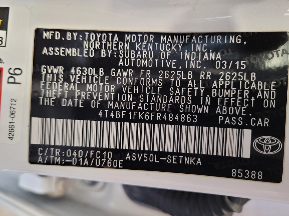 2015 Toyota Camry in Downey, CA 90241 - 18142115 33