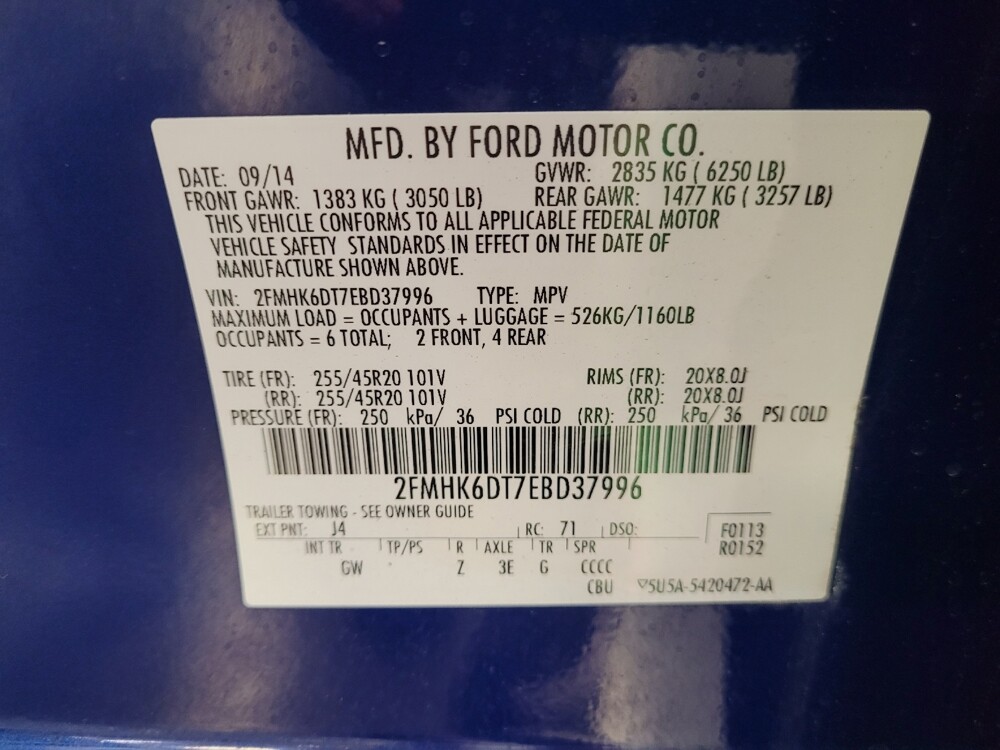 2014 Ford Flex in Montclair, CA 91763 - 18142165 33