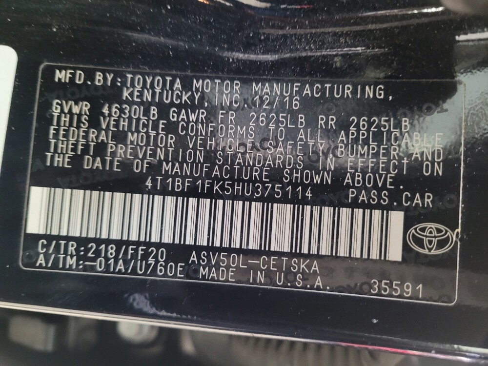 2017 Toyota Camry in El Cajon, CA 92020 - 18142174 33
