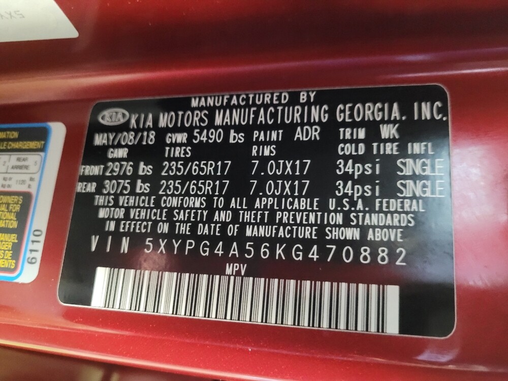 2019 Kia Sorento in Tucson, AZ 85705 - 18142219 33