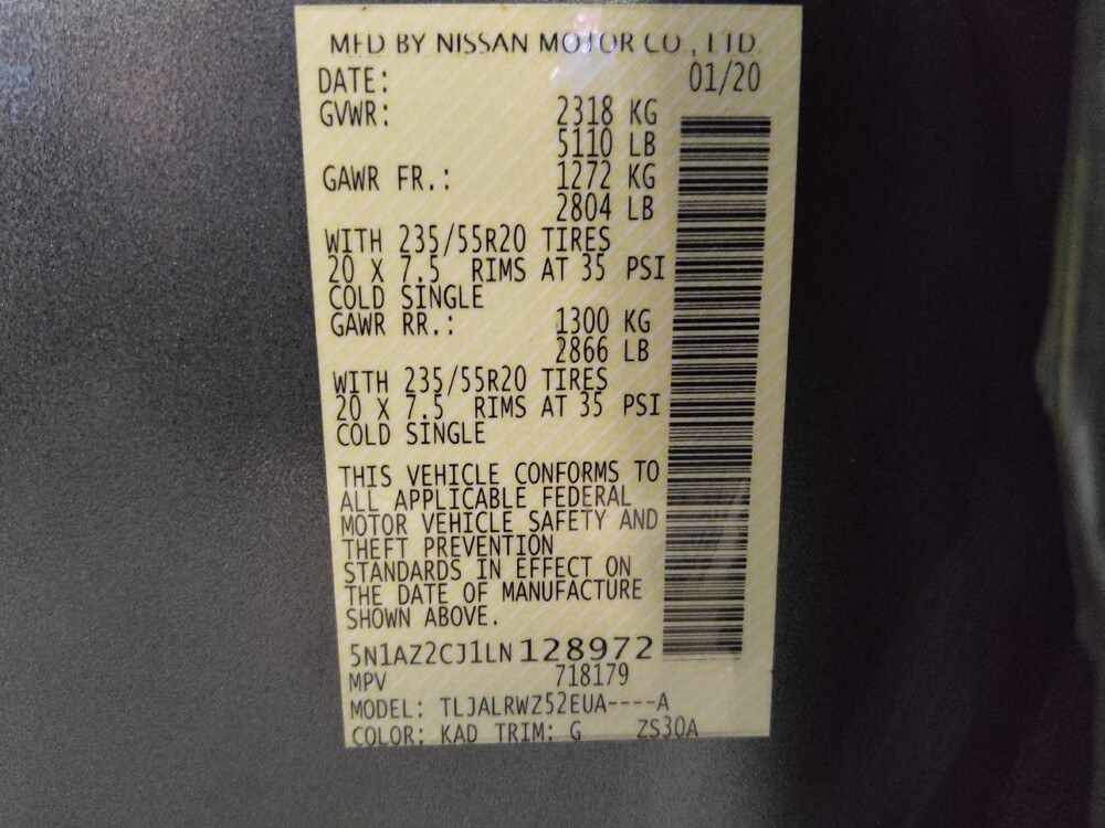 2020 Nissan Murano in Pensacola, FL 32505 - 18142221 33