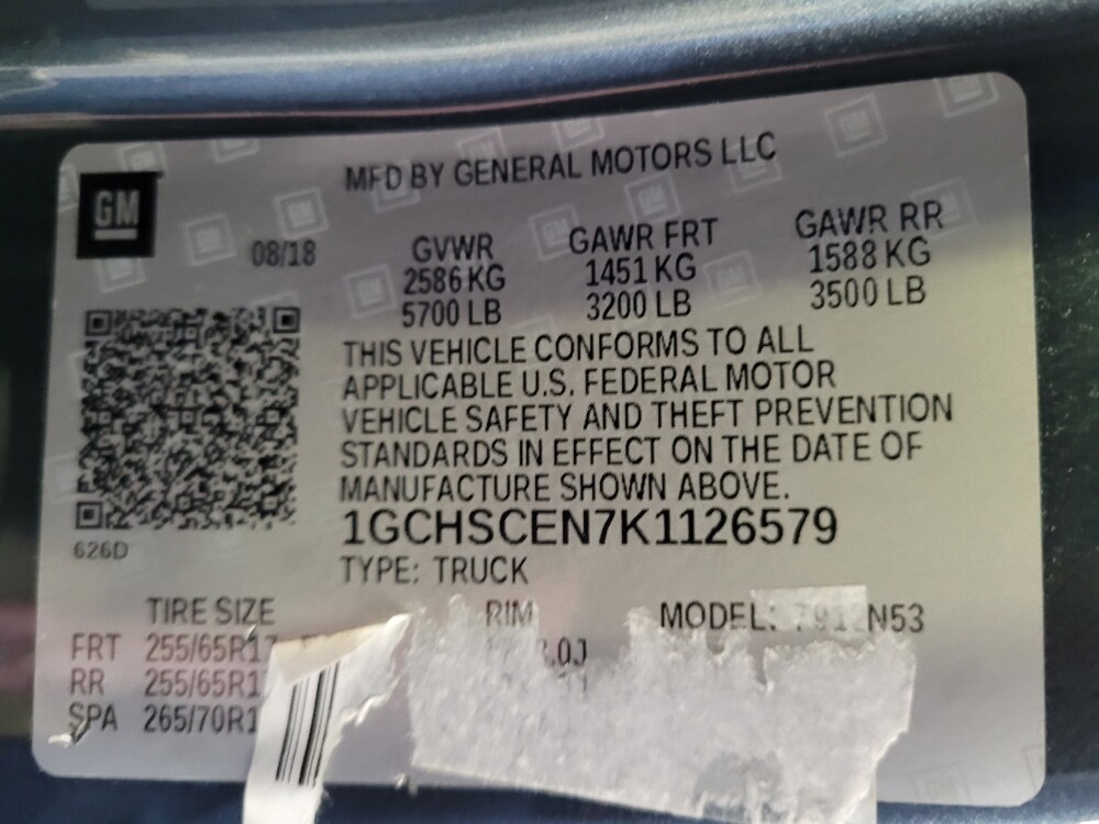 2019 Chevrolet Colorado in Clearwater, FL 33764 - 18142226 33