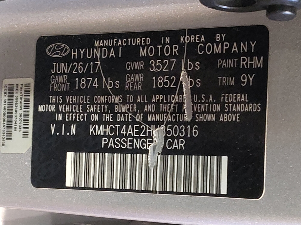 2017 Hyundai Accent in Savannah, GA 31419 - 18142230 33