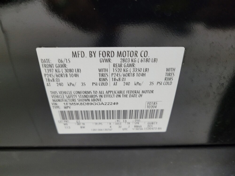 2016 Ford Explorer in Miamisburg, OH 45342 - 18142299 33