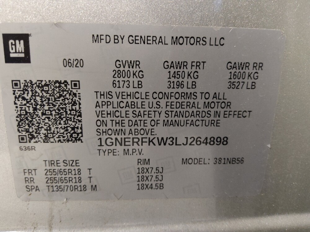 2020 Chevrolet Traverse in Clearwater, FL 33764 - 18142314 33