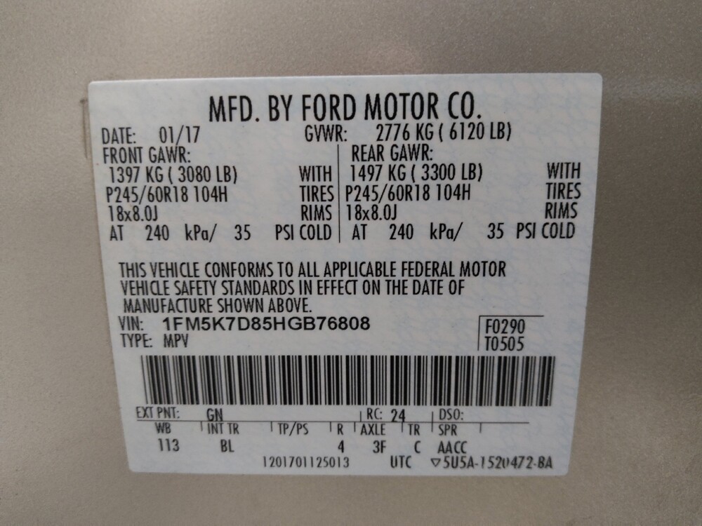 2017 Ford Explorer in Kissimmee, FL 34744 - 18142319 33