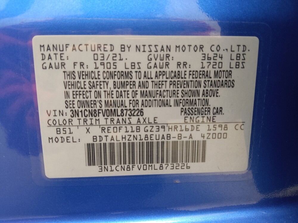2021 Nissan Versa in Fairfield, OH 45014 - 18142360 33