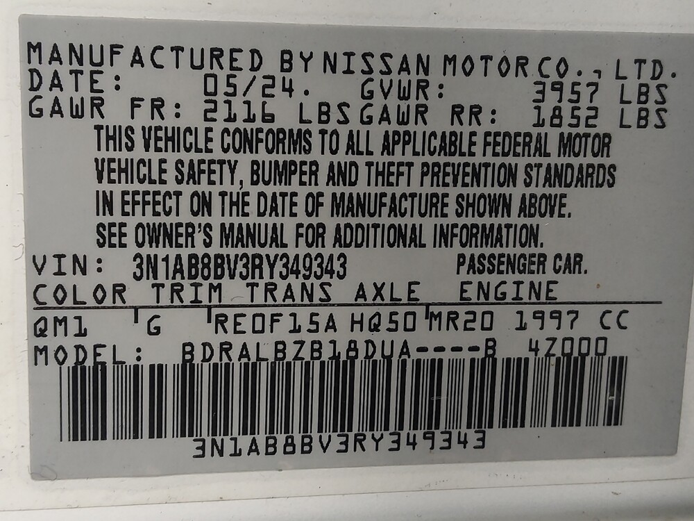 2024 Nissan Sentra in Temple, TX 76502 - 18142373 33